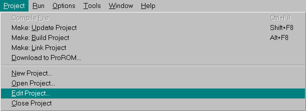 Edit the project to add your source code.