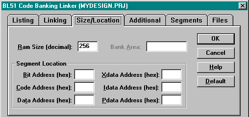 Change the RAM size to 256.